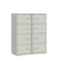 Bisley 1000mm Wide Essentials Lodge - 8 Door Locker Cabinet - NWOF