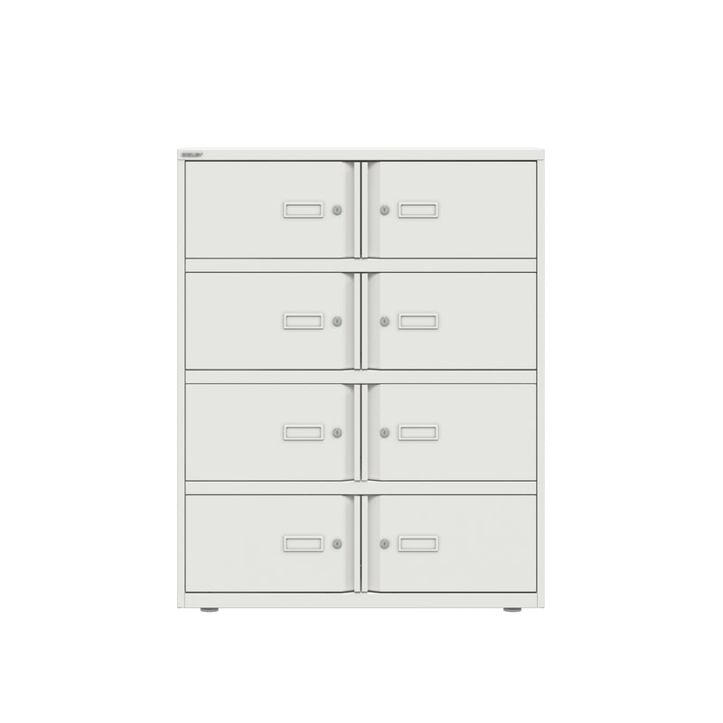 Bisley 1000mm Wide Essentials Lodge - 8 Door Locker Cabinet