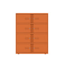 Bisley 1000mm Wide Essentials Lodge - 8 Door Locker Cabinet - NWOF