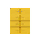 Bisley 1000mm Wide Essentials Lodge - 8 Door Locker Cabinet - NWOF