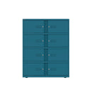 Bisley 1000mm Wide Essentials Lodge - 8 Door Locker Cabinet - NWOF