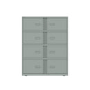 Bisley 1000mm Wide Essentials Lodge - 8 Door Locker Cabinet - NWOF