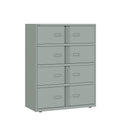 Bisley 1000mm Wide Essentials Lodge - 8 Door Locker Cabinet - NWOF