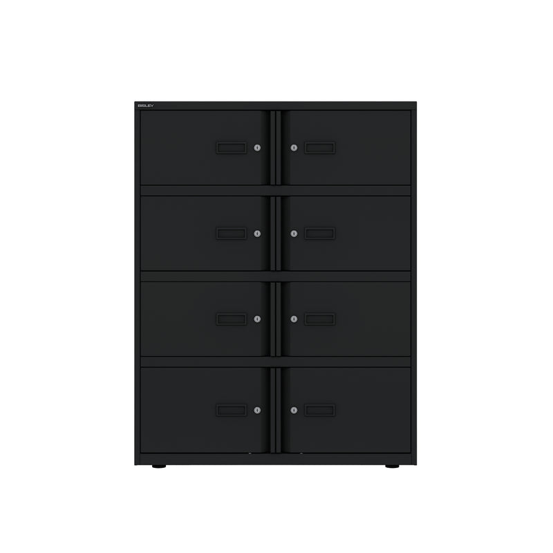 Bisley 1000mm Wide Essentials Lodge - 8 Door Locker Cabinet