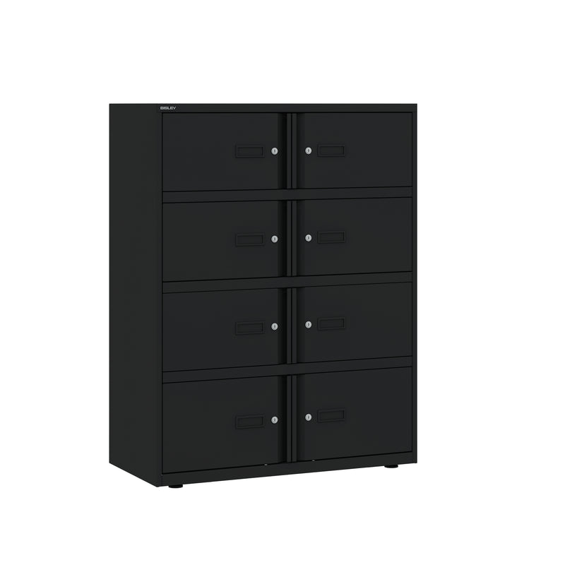 Bisley 1000mm Wide Essentials Lodge - 8 Door Locker Cabinet