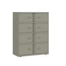 Bisley 1000mm Wide Essentials Lodge - 8 Door Locker Cabinet - NWOF