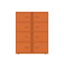 Bisley 1000mm Wide Essentials Lodge - 8 Door Locker Cabinet - NWOF