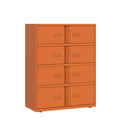 Bisley 1000mm Wide Essentials Lodge - 8 Door Locker Cabinet - NWOF