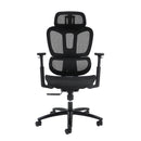 Zala Mesh Back Operator Chair With Headrest And Black Mesh Seat - NWOF