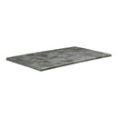 Rectangular cement table top by ZAP Enduratop for durable outdoor or indoor furniture.