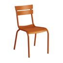Dark ochre ZAP Marlow side chair with wooden legs and cushioned seat, showcasing a stylish and comfortable dining or accent chair.