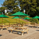 ZAP Prince Parasol with intricate lace canopy and decorative handle, providing elegant shade and stylish outdoor coverage.