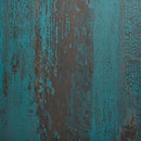 Extrema Black 4 Leg Square Dining Table - Vintage Teal - NWOF