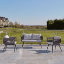 ZAP Mozzini 1-seater outdoor armchair from the Mozzini Collection, featuring a modern design with comfortable cushioning.