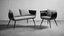 ZAP Mozzini 1-seater armchair from the Mozzini collection, featuring plush upholstery and a modern design.