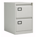 Bisley Contract Steel Filing Cabinet - Goose Grey - NWOF