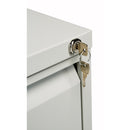 Bisley Contract Steel Filing Cabinet - Goose Grey - NWOF