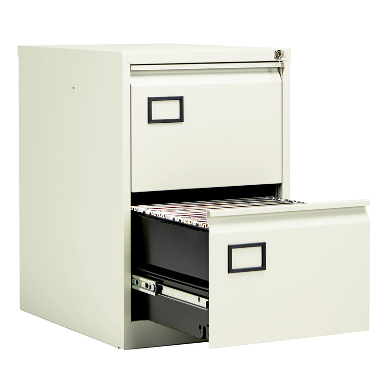 Bisley Contract Steel Filing Cabinet - White - NWOF