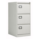 Bisley Contract Steel Filing Cabinet - Goose Grey - NWOF
