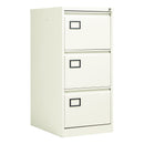 Bisley Contract Steel Filing Cabinet - White - NWOF