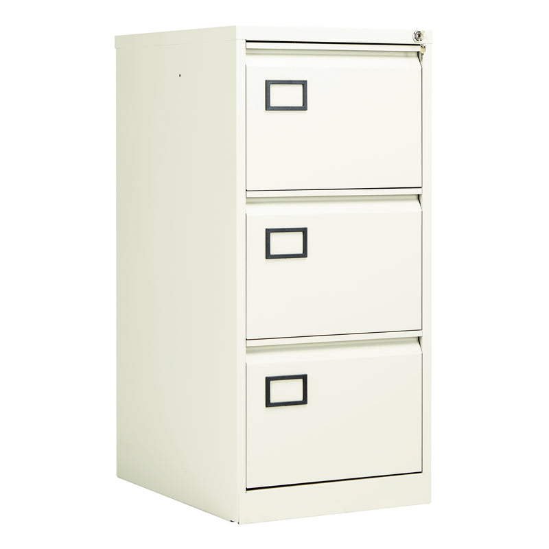 Bisley Contract Steel Filing Cabinet - White - NWOF