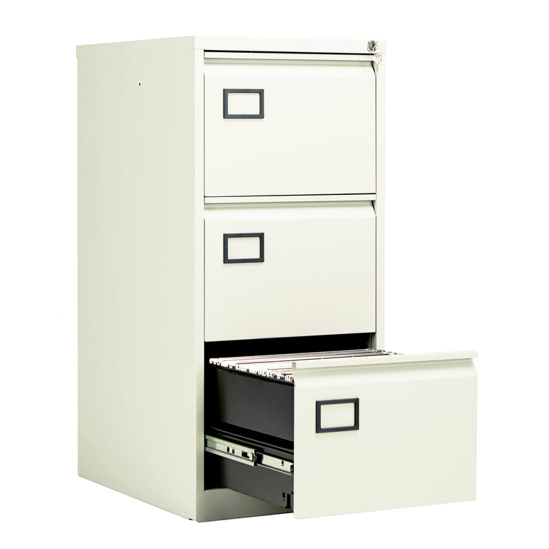 Bisley Contract Steel Filing Cabinet - White - NWOF