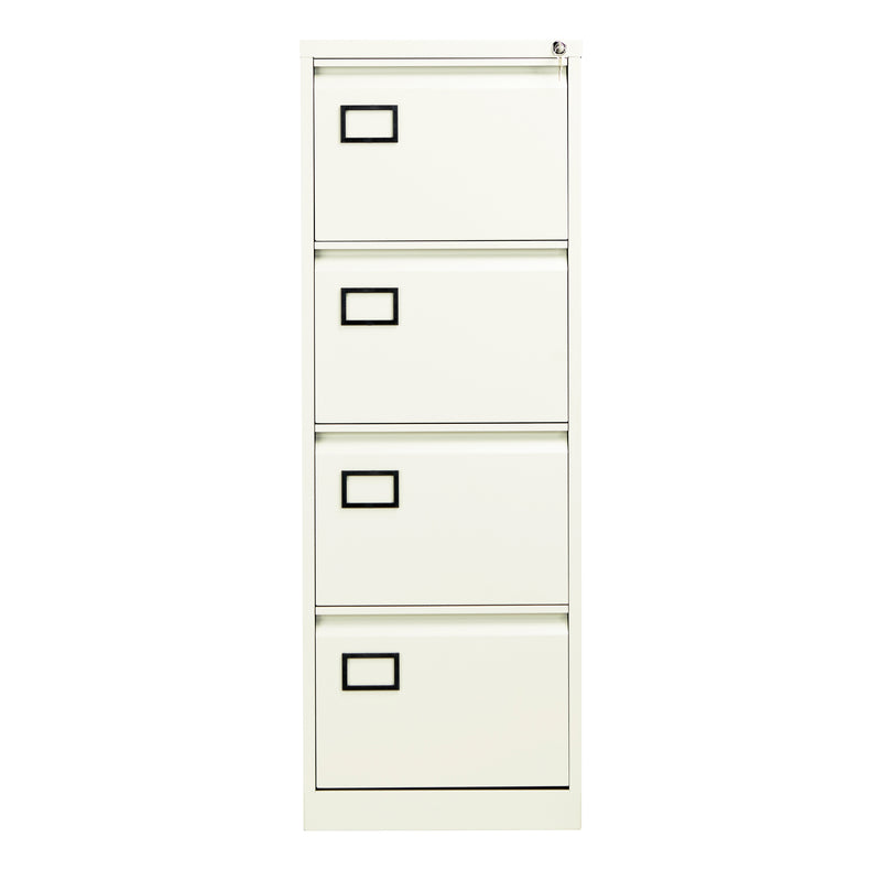 Bisley Contract Steel Filing Cabinet - White - NWOF