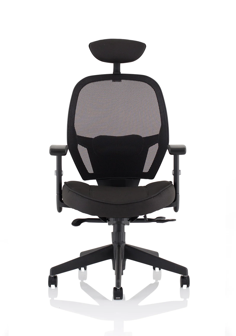 Denver Black Mesh Operator Chair - NWOF