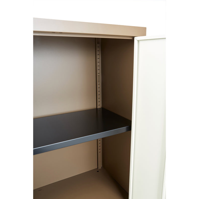 Bisley Steel Contract Cupboard - Coffee & Cream - NWOF