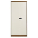 Bisley Steel Contract Cupboard - Coffee & Cream - NWOF