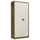 Bisley Steel Contract Cupboard - Coffee & Cream - NWOF