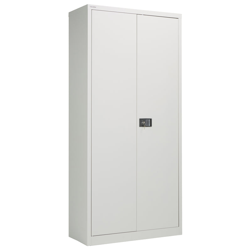 Bisley Steel Contract Cupboard - Goose Grey - NWOF