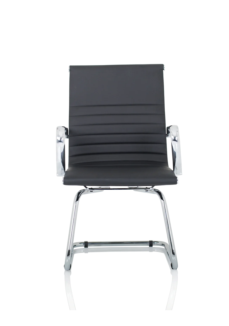 Nola Cantilever Chair - Black - NWOF