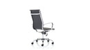 Nola High Back Black Bonded Leather Executive Chair - NWOF