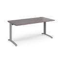 TR10 800mm Deep Straight Desk - Grey Oak - NWOF