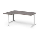 TR10 Ergonomic Desk - Grey Oak - NWOF