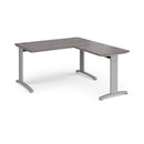 TR10 Desk With Return - Grey Oak - NWOF