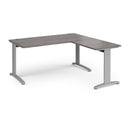 TR10 Desk With Return - Grey Oak - NWOF