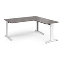 TR10 Desk With Return - Grey Oak - NWOF