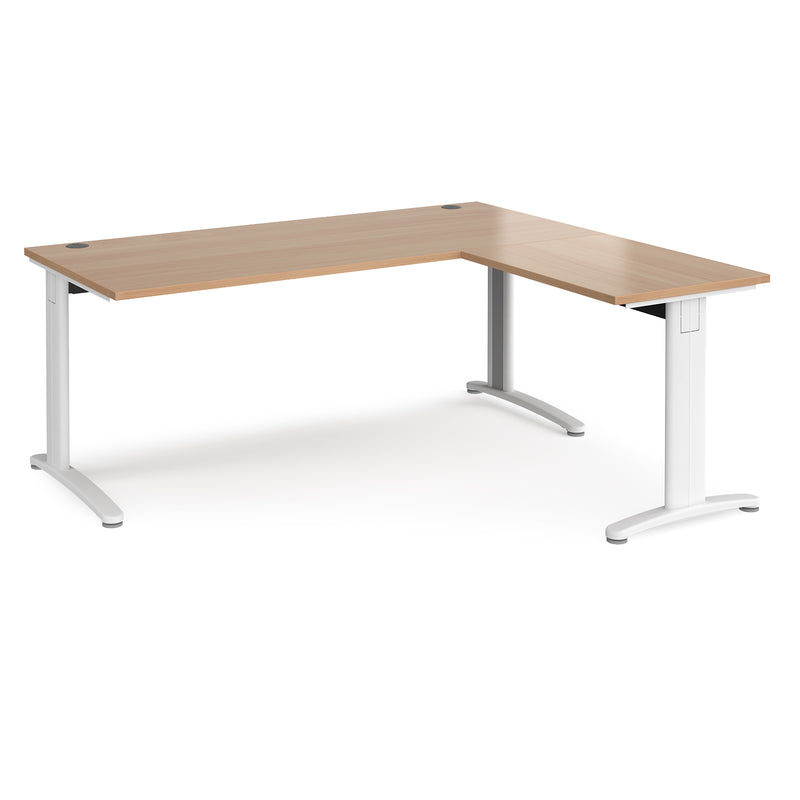 TR10 Desk With Return - Beech - NWOF