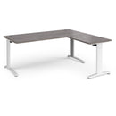 TR10 Desk With Return - Grey Oak - NWOF