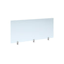 Straight 700mm High Desktop Acrylic Screen - NWOF