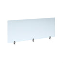 Straight 700mm High Desktop Acrylic Screen - NWOF
