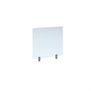Straight 700mm High Desktop Acrylic Screen - NWOF