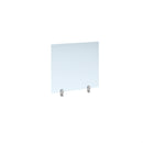 Straight 700mm High Desktop Acrylic Screen - NWOF