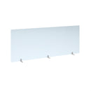 Straight 700mm High Free Standing Desktop Acrylic Screen - NWOF