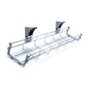 Dams WB1400-S drop down cable management tray with multiple compartments for organizing cables and electronic accessories.