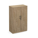 Dams Anson Executive Cupboard Unit in Barcelona Walnut finish, featuring sleek wood grain and modern storage design.