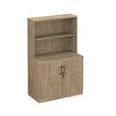 Anson Executive Surface Mounted Bookcase - Barcelona Walnut - NWOF