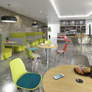 Black Dams Ion In-Surface Power Module with UK socket and USB Type A charger mounted on a surface.